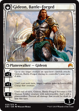 Gideon, Battle Forged, Magic Origins